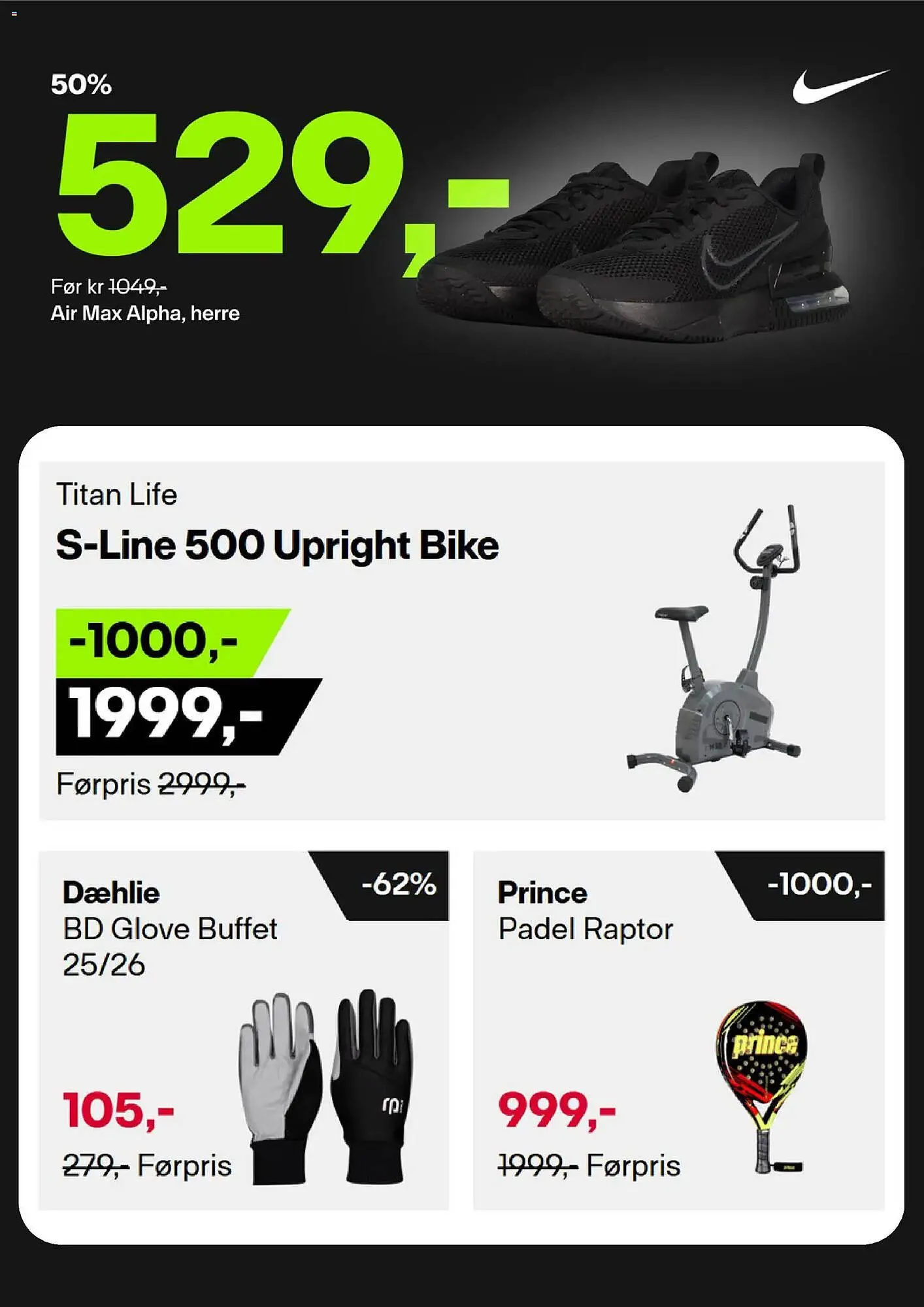 XXL Sport kundeavis fra 10. november til 1. desember 2025 - kundeavisside 2