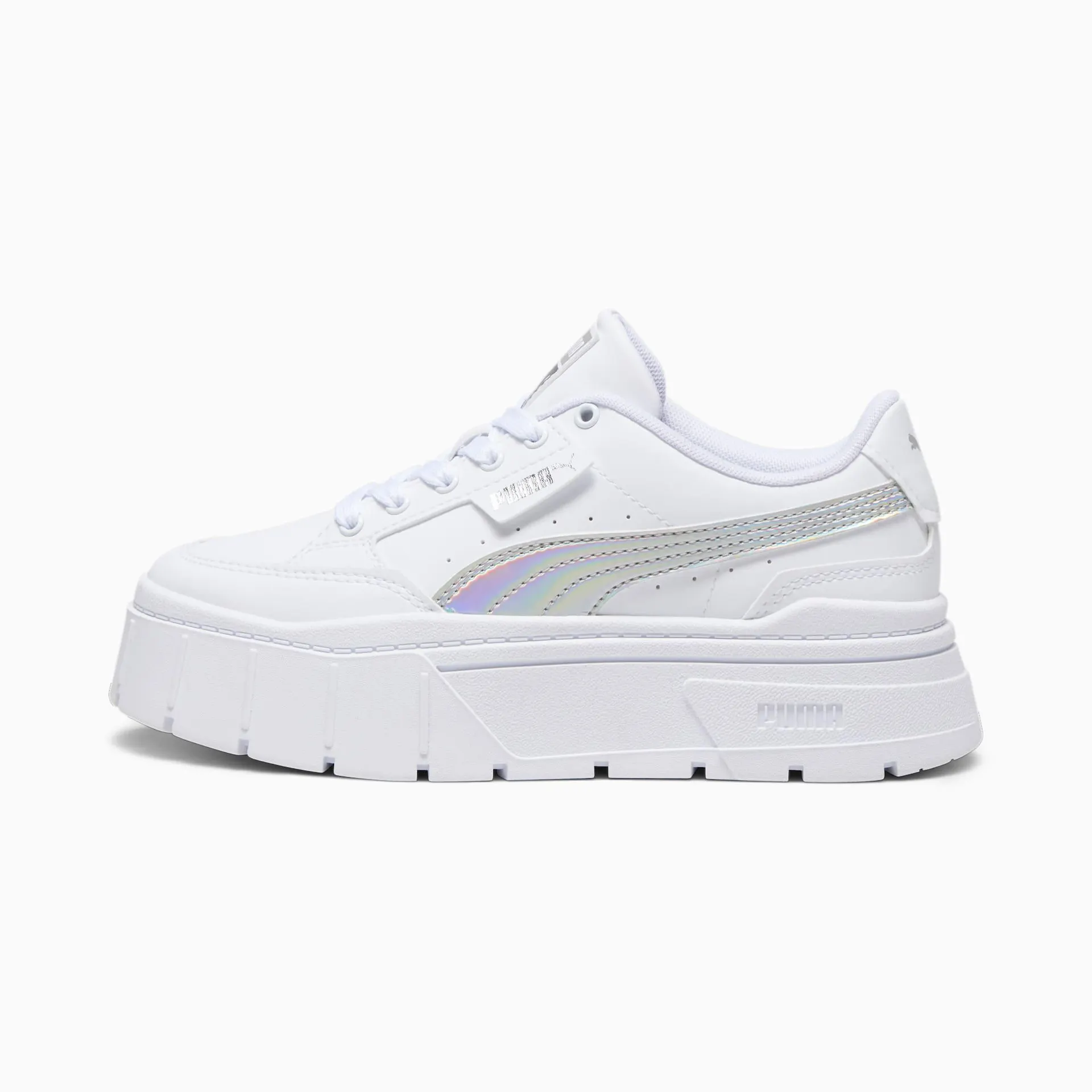 Mayze Stack Iridescent Youth Sneakers