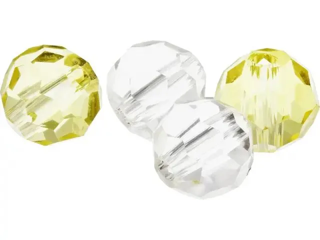 Westin Glass Beads 4mm 20pk Transparant