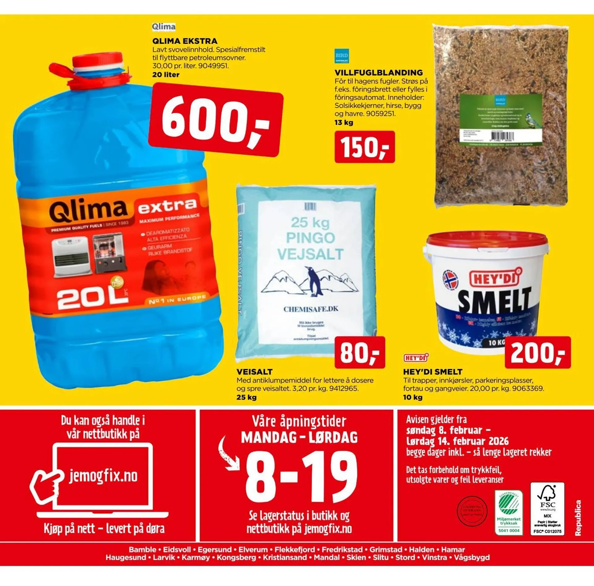 Jem & fix kundeavis fra 8. februar til 15. februar 2026 - kundeavisside 20