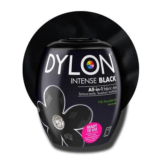 Dylon Pod All-in-1 tekstilfarge – Intense black