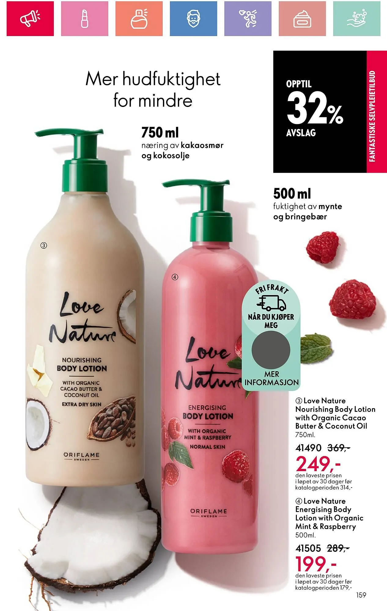 Oriflame Kundeavis fra 5. januar til 25. januar 2025 - kundeavisside 159