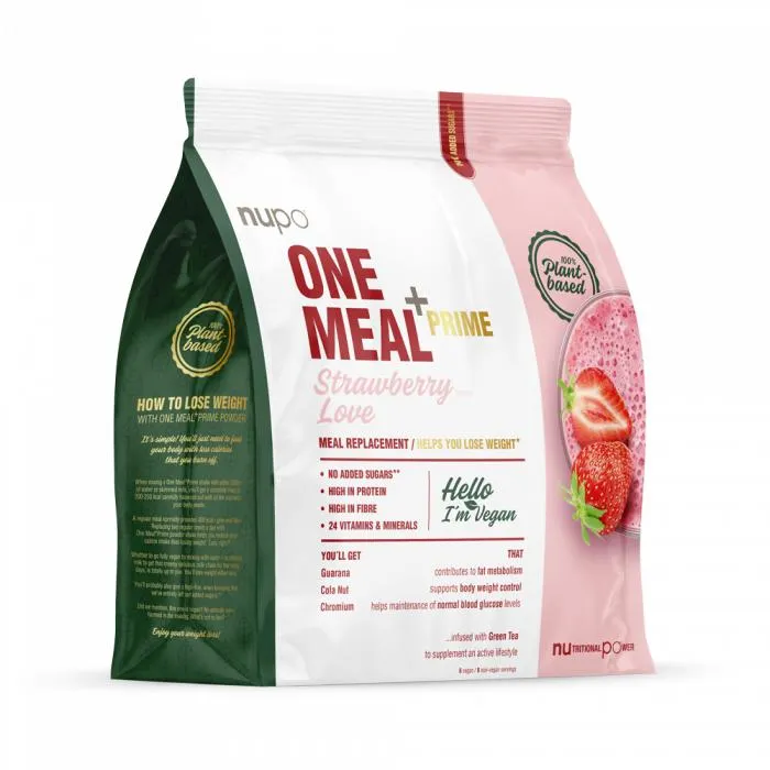 Nupo One Meal+Prime Vegan Strawberry Love