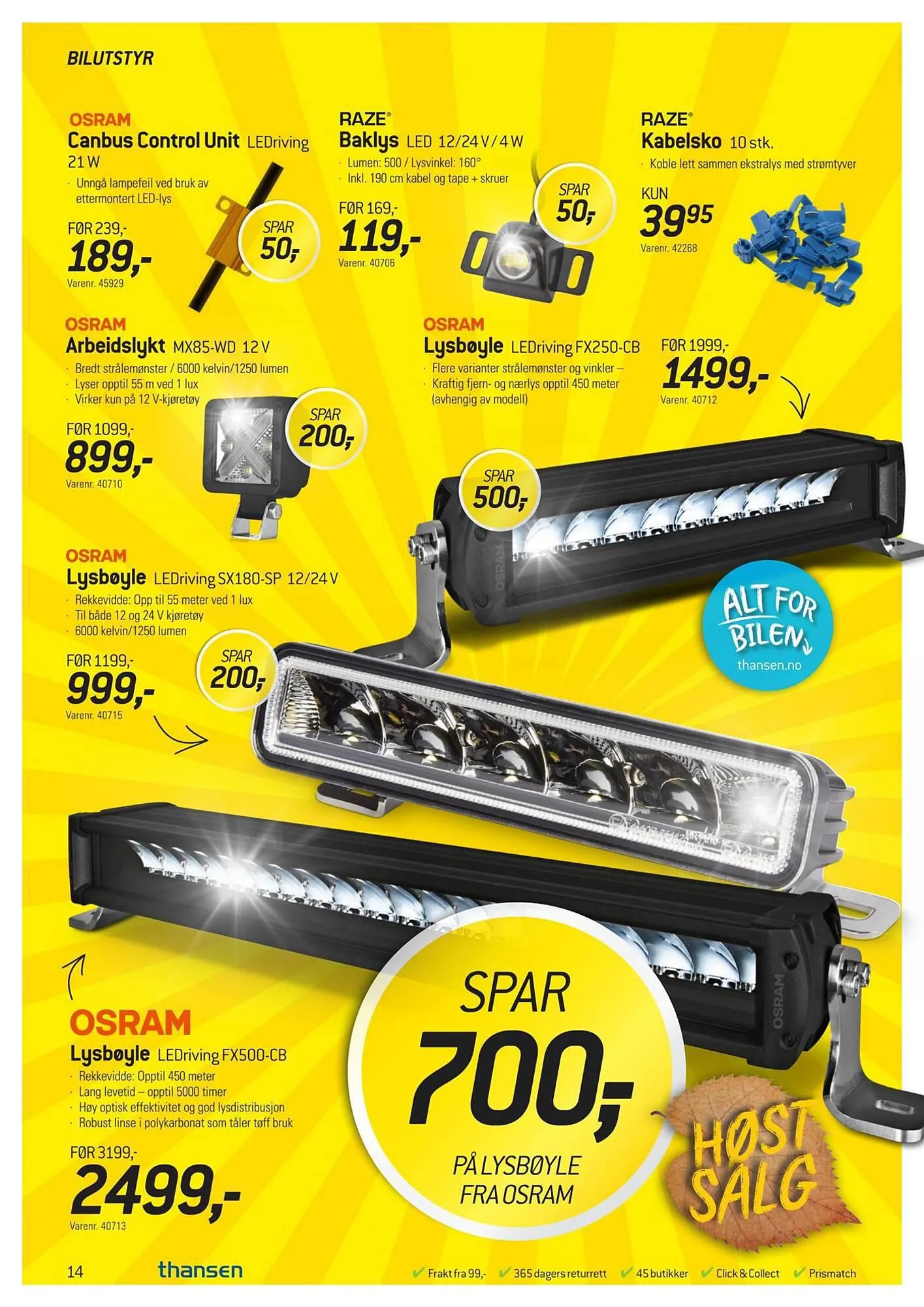 Thansen Kundeavis fra 29. august til 3. oktober 2023 - kundeavisside 14