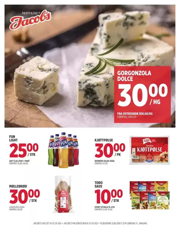 Jacobs Kundeavis fra 5. januar til 12. januar 2025 - kundeavisside 2