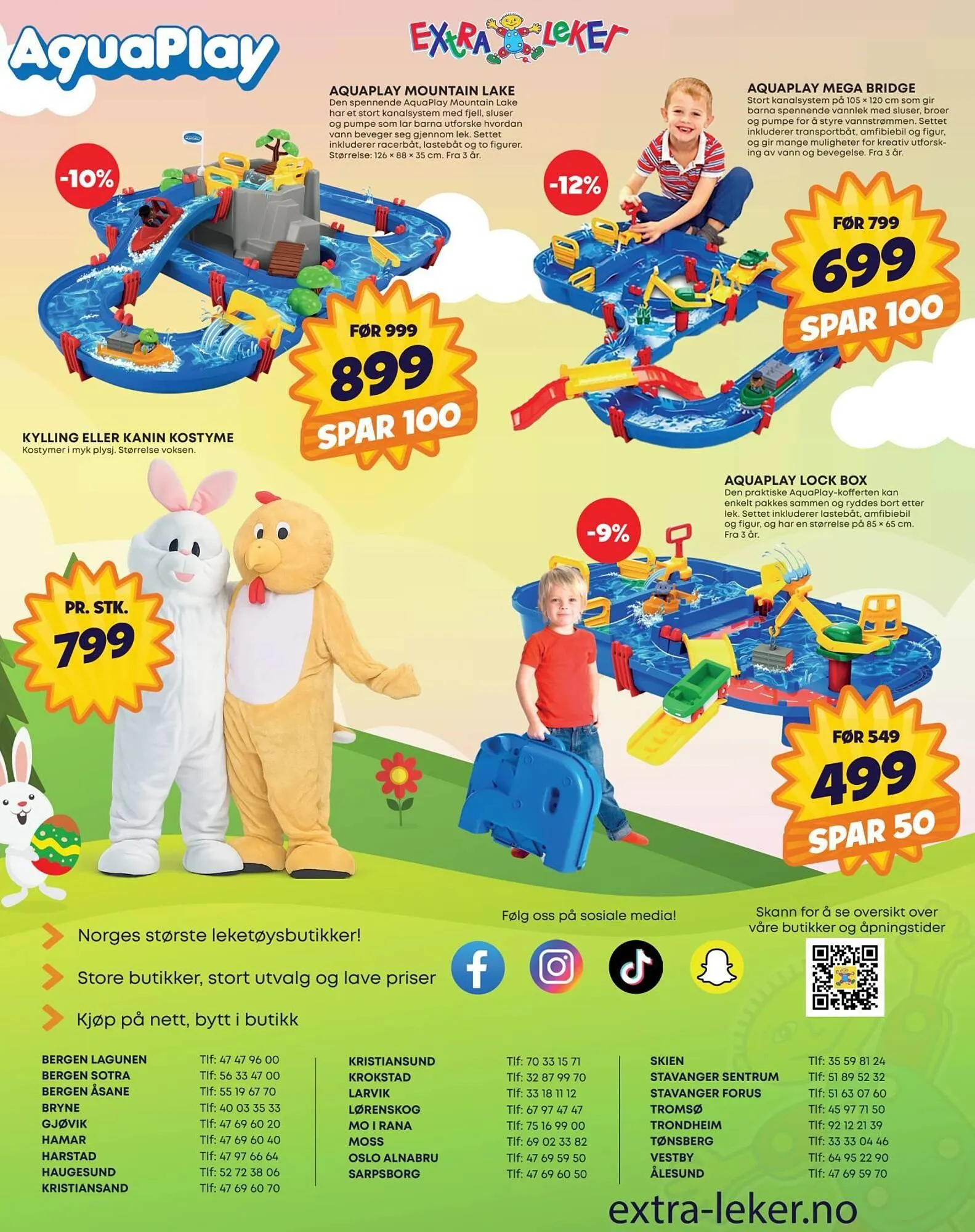 Extra Leker kundeavis fra 23. mars til 6. april 2026 - kundeavisside 8