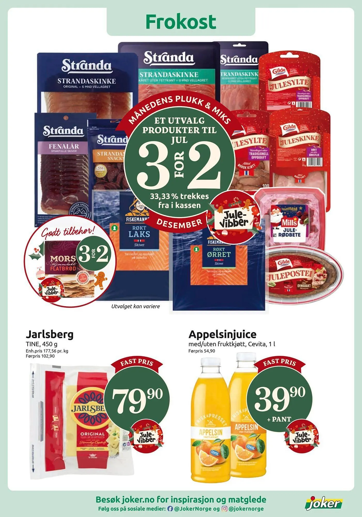 Joker kundeavis fra 9. desember til 14. desember 2025 - kundeavisside 3