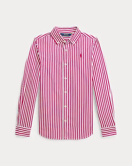 Striped Cotton Poplin Shirt