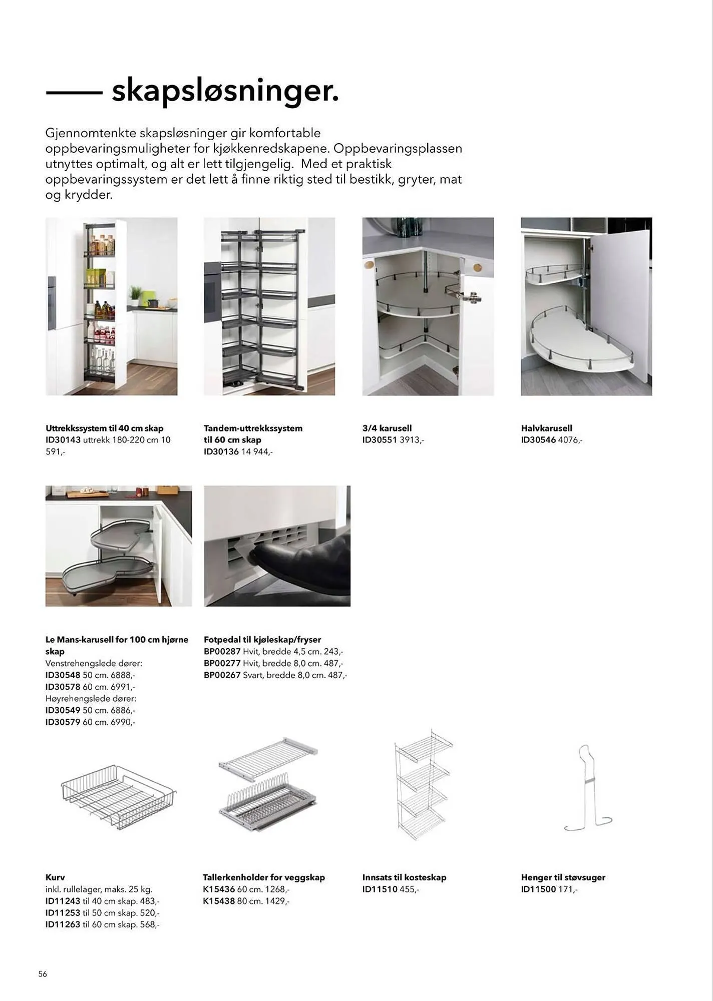 Kvik Kjøkken Kundeavis fra 28. mars til 11. april 2024 - kundeavisside 56