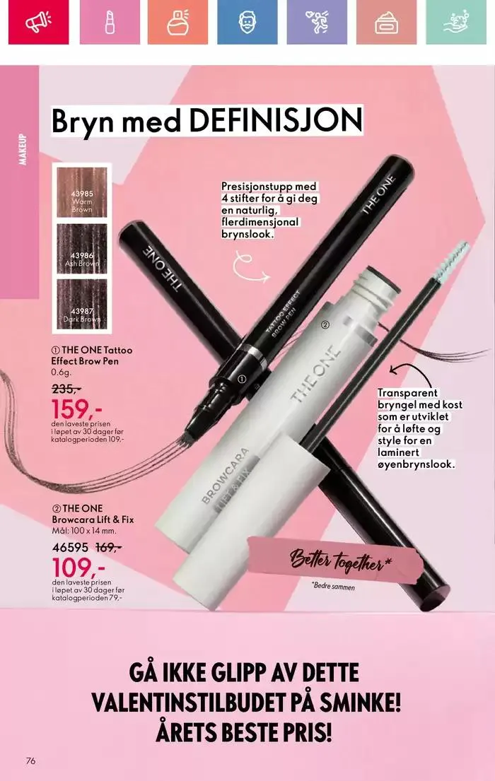 ORIFLAME Kundeavis fra 26. januar til 9. februar 2025 - kundeavisside 76