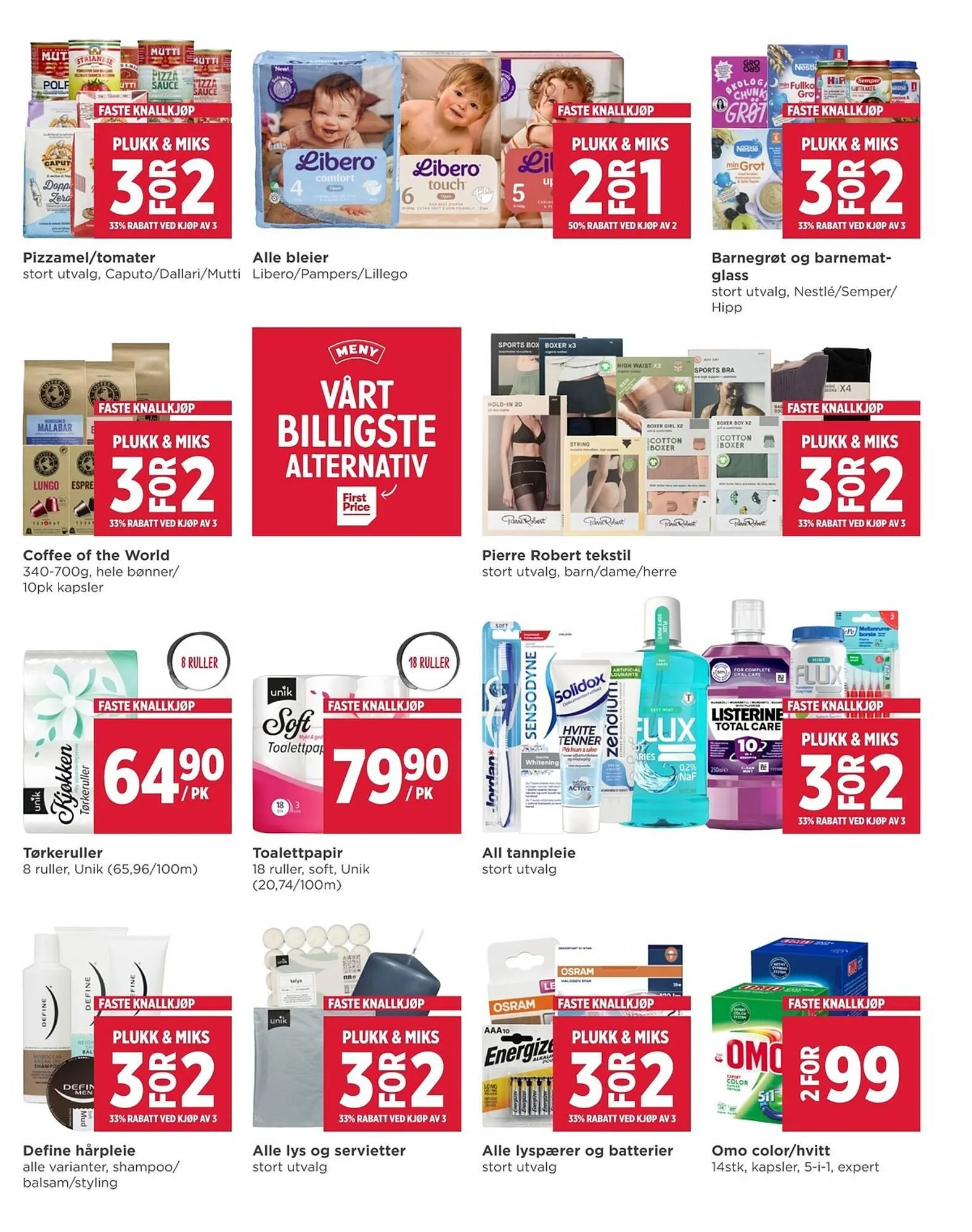 Meny kundeavis fra 5. januar til 10. januar 2026 - kundeavisside 13