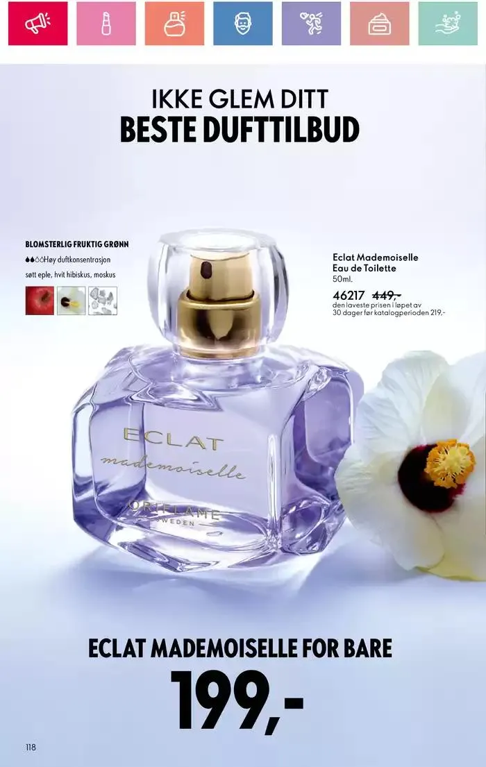 ORIFLAME Kundeavis fra 5. januar til 12. januar 2025 - kundeavisside 118