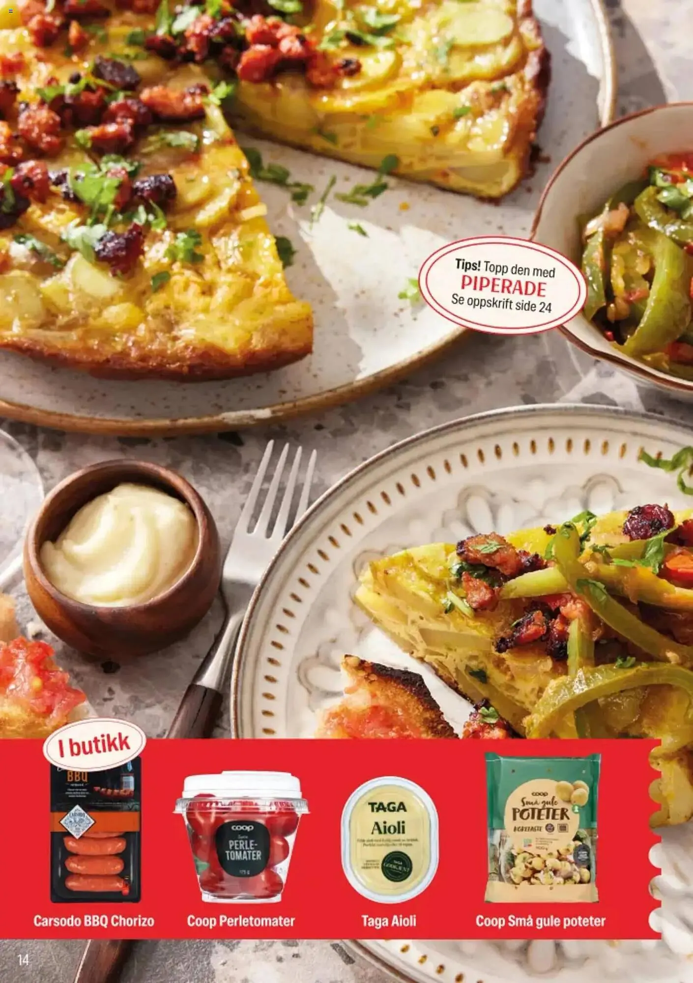 Coop Extra kundeavis fra 13. april til 3. mai 2026 - kundeavisside 14