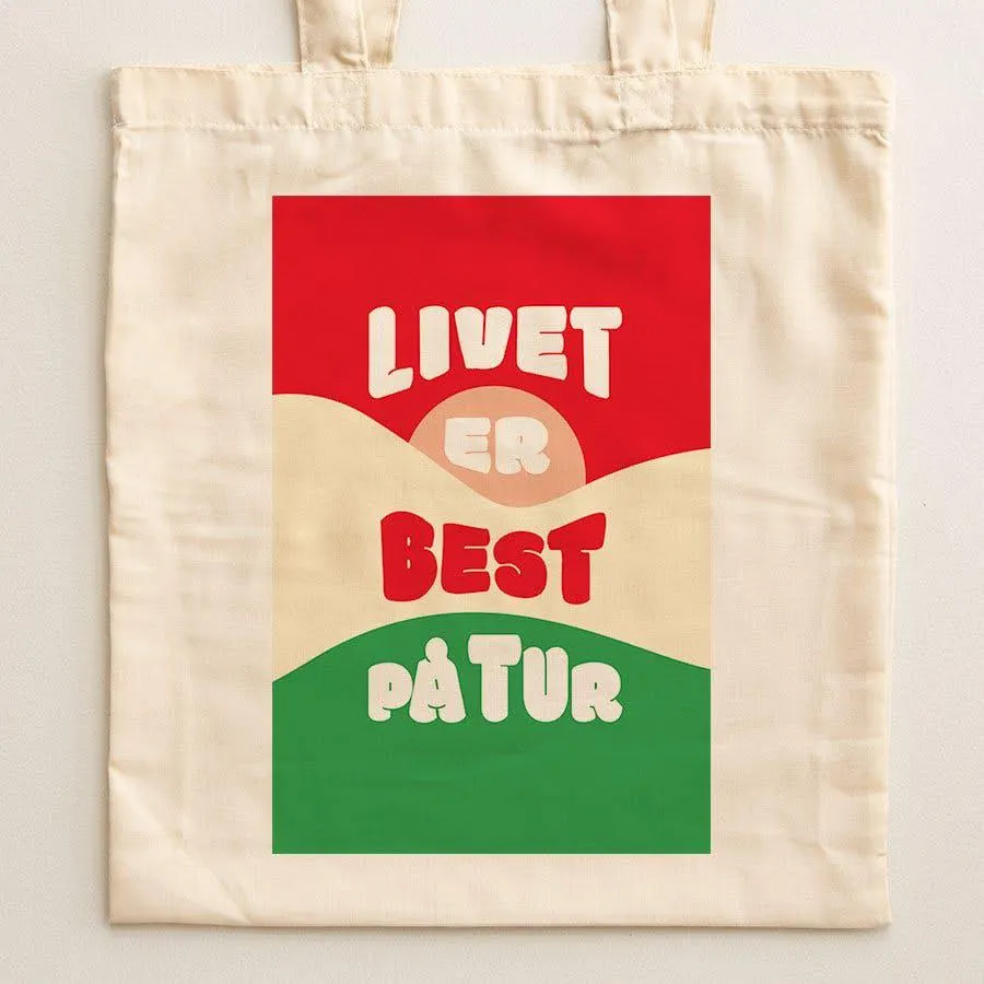 Handlenett | Vinter | Livet er best på tur