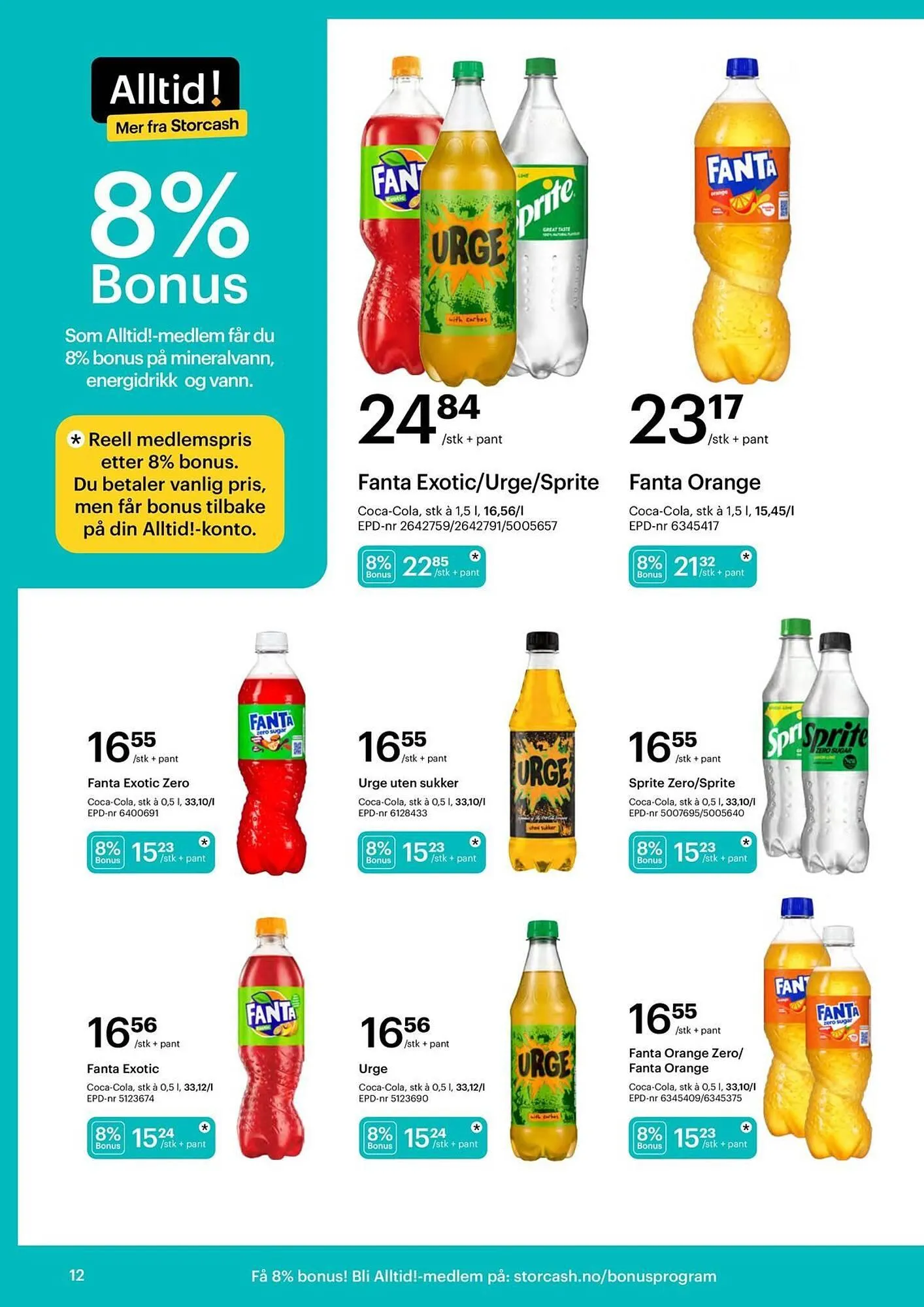 Storcash kundeavis fra 9. mars til 11. april 2026 - kundeavisside 12