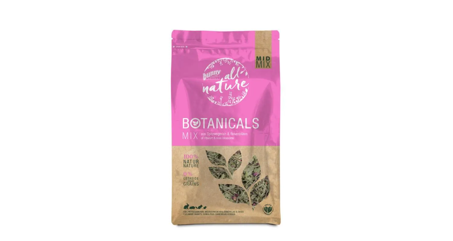BOTANICALS MID MIX BLANDING AV RIBWORT & ROSEBLOMSTER 120 g (4)
