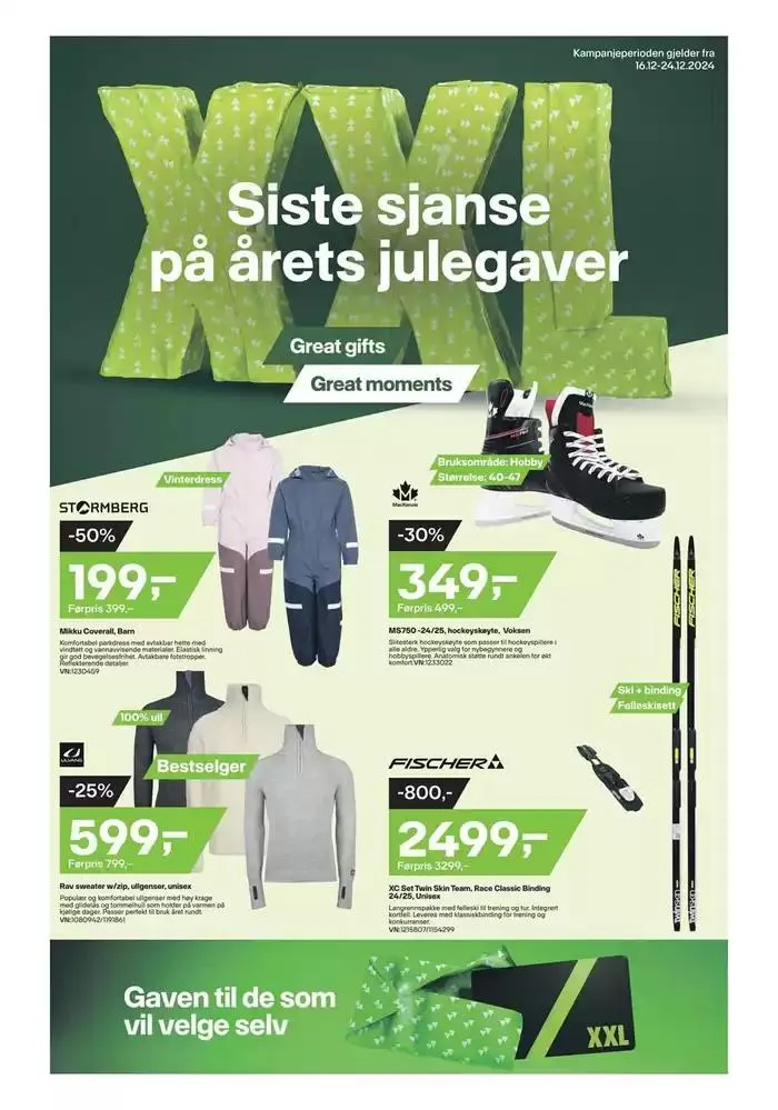 XXL Sport Kundeavis - 1