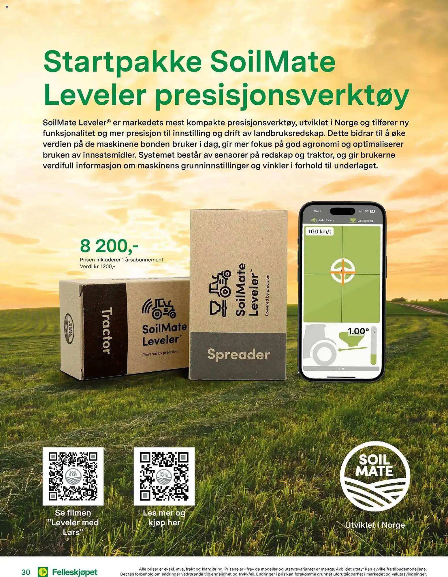 Felleskjøpet kundeavis fra 18. mars til 31. desember 2026 - kundeavisside 30