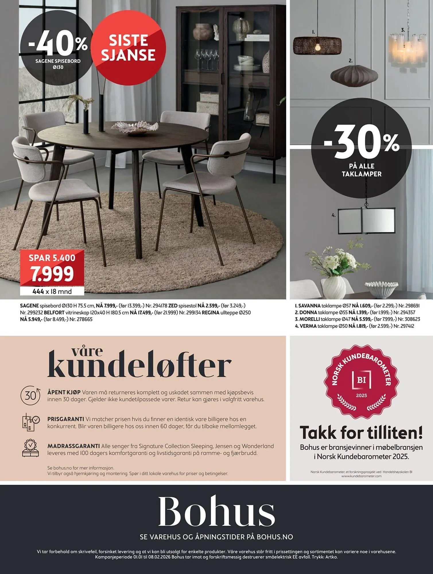 Bohus kundeavis fra 25. januar til 9. februar 2026 - kundeavisside 24