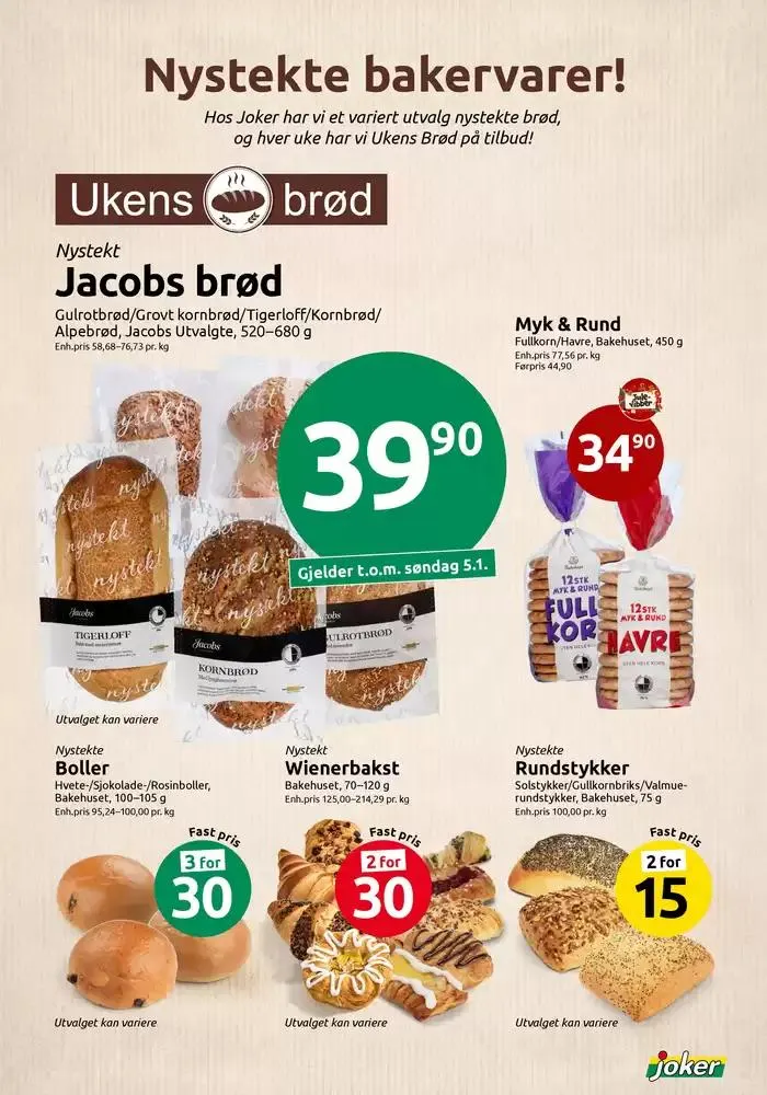 Joker Kundeavis fra 27. desember til 10. januar 2025 - kundeavisside 15