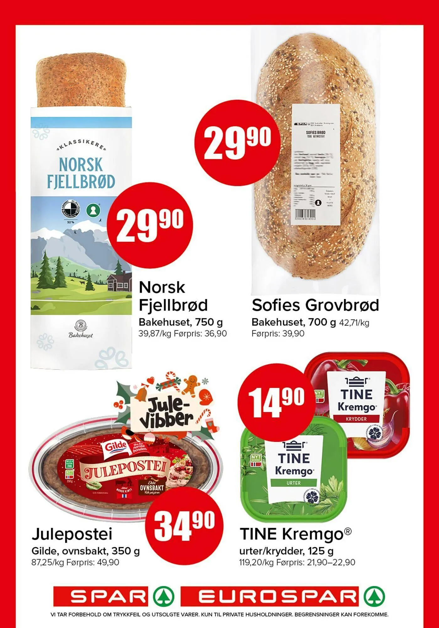 Spar kundeavis fra 30. november til 4. desember 2025 - kundeavisside 8