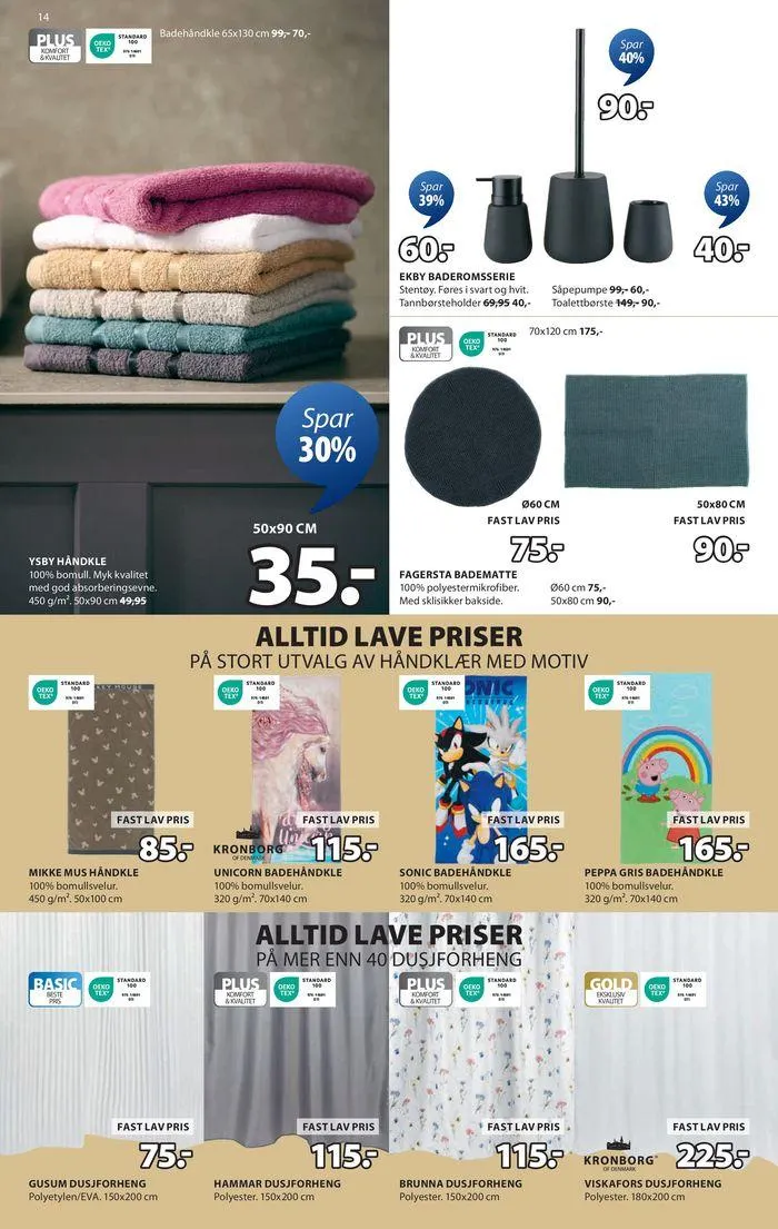 Ukens tilbud fra 16. september til 30. september 2024 - kundeavisside 15