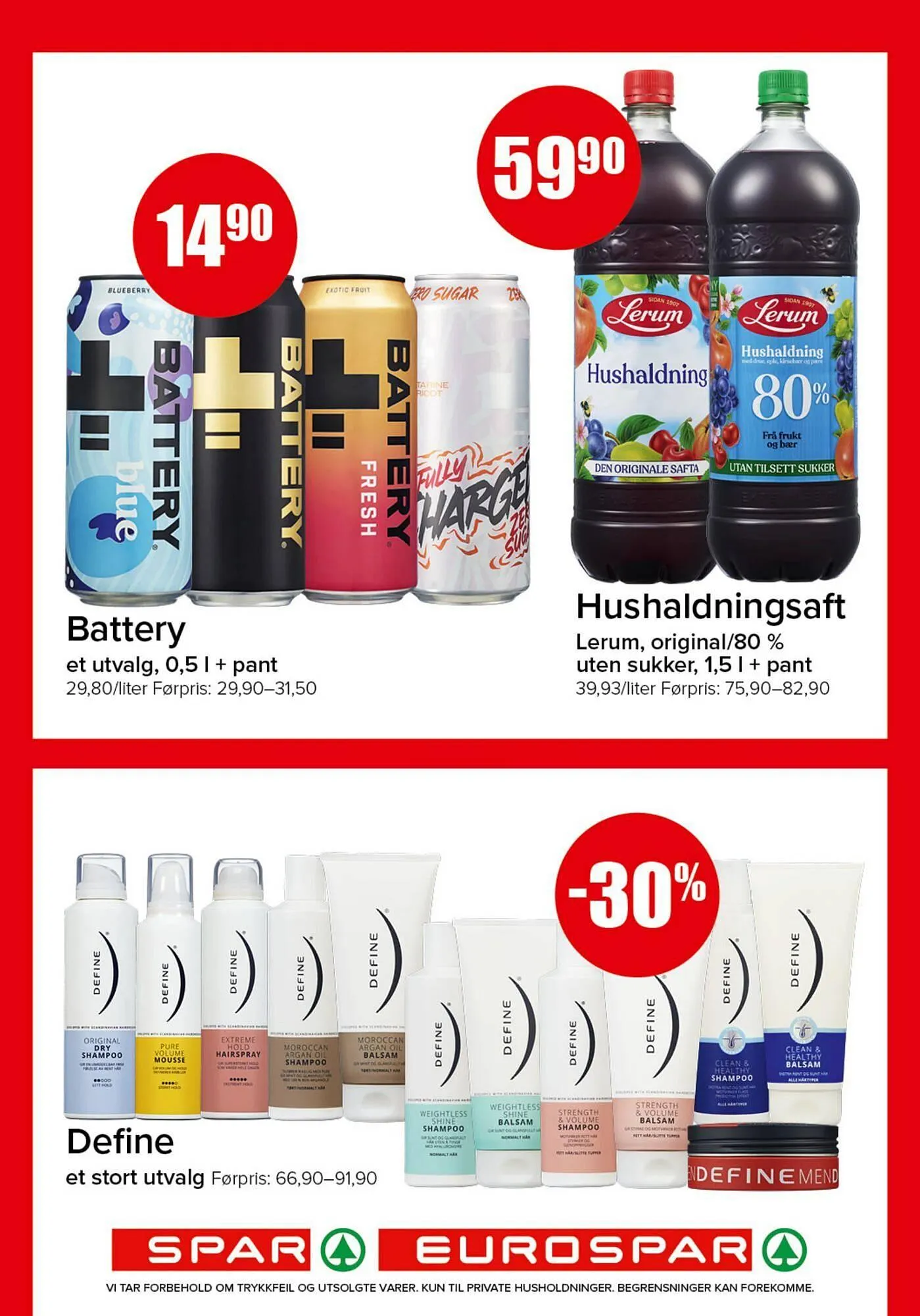 Spar kundeavis fra 7. desember til 11. desember 2025 - kundeavisside 12