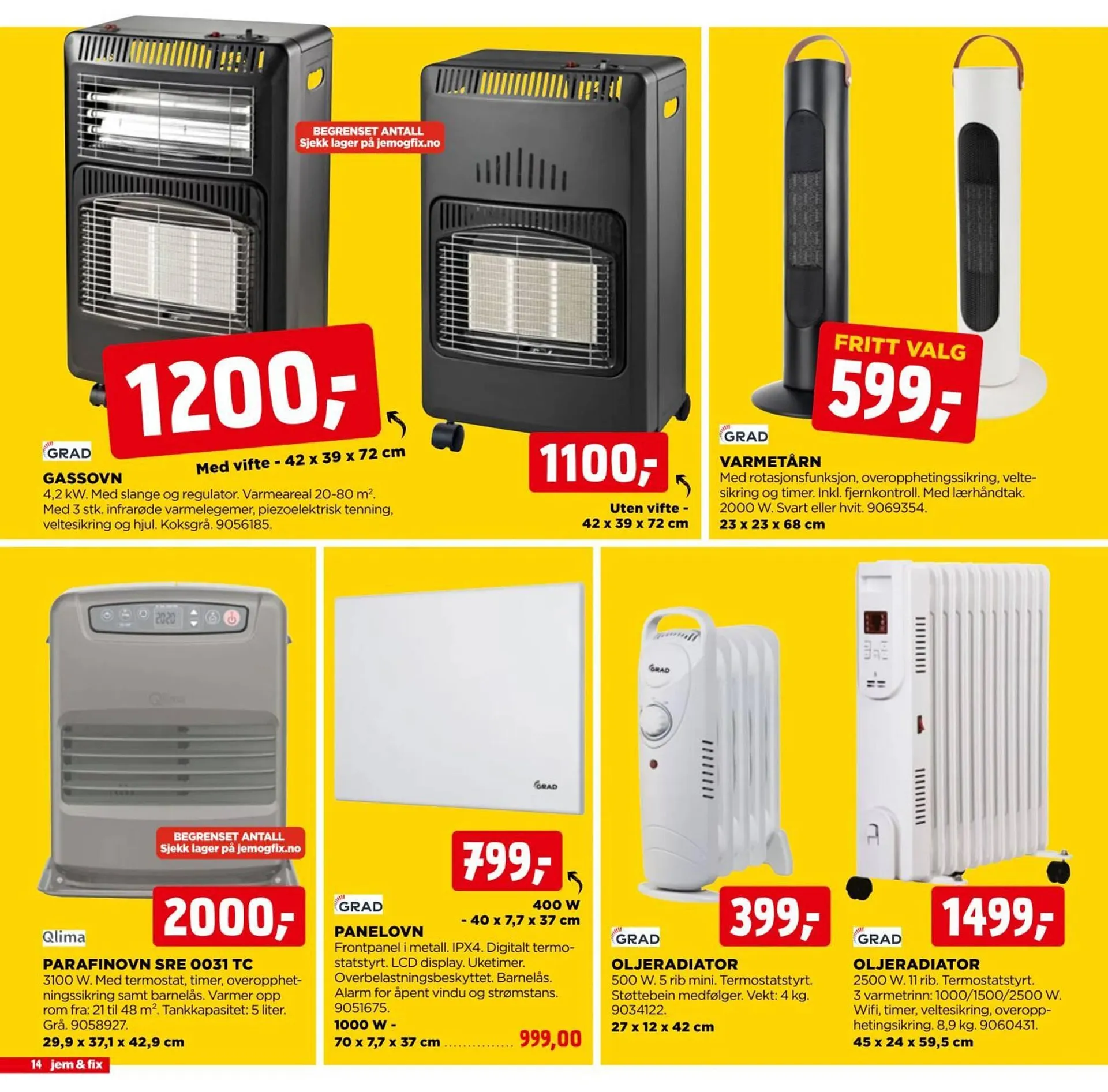 Jem & fix kundeavis fra 15. februar til 22. februar 2026 - kundeavisside 14