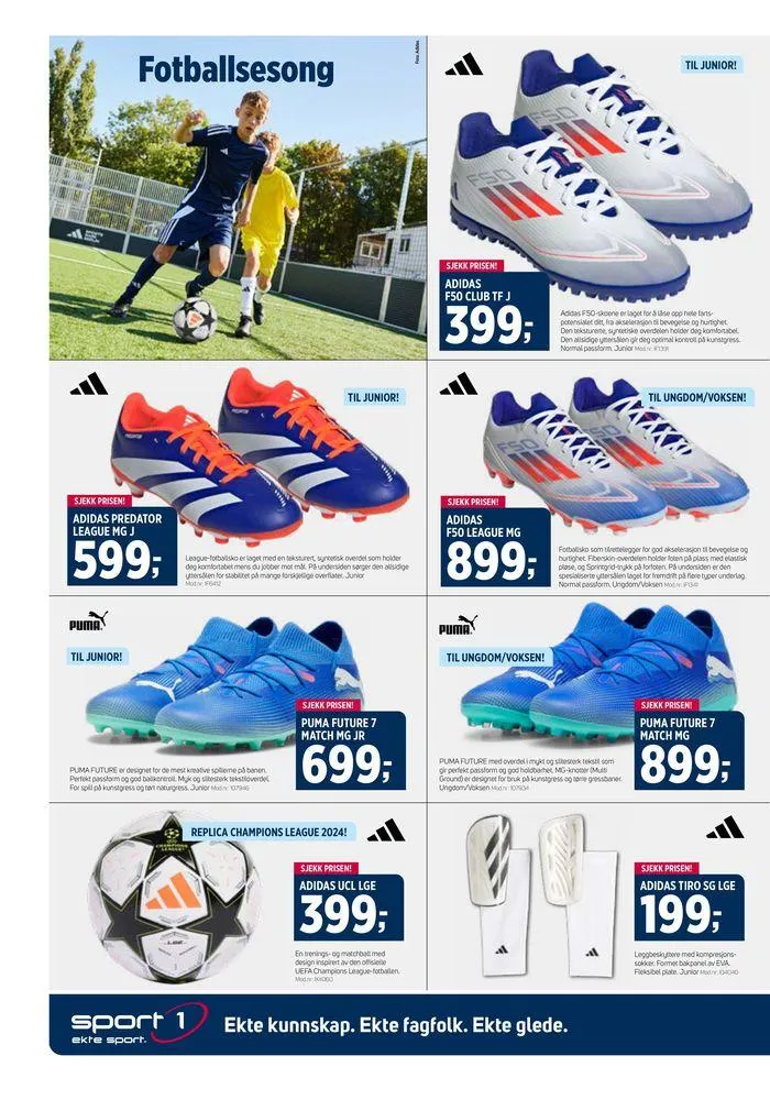 Sport 1 Ekte Sport fra 22. august til 1. september 2024 - kundeavisside 8