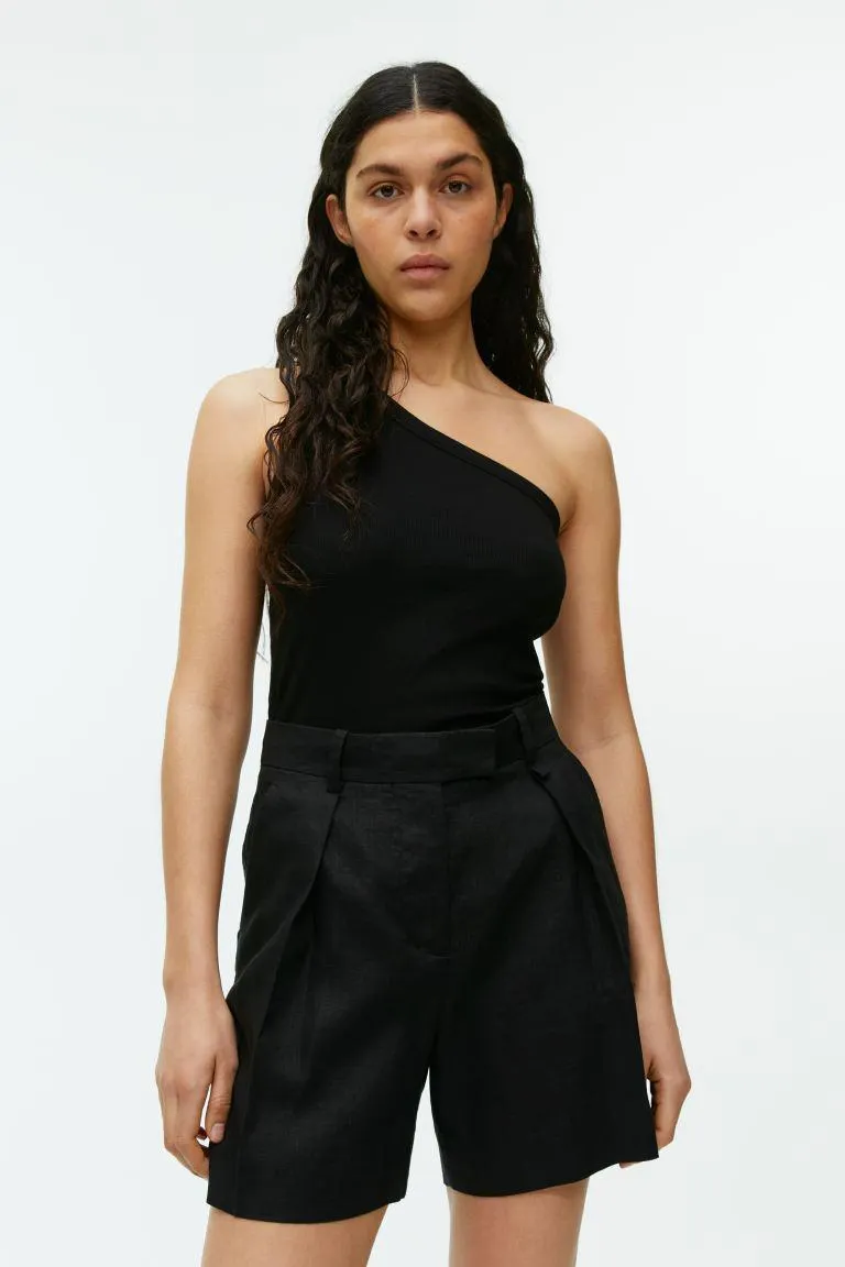 Linshorts med høyt liv