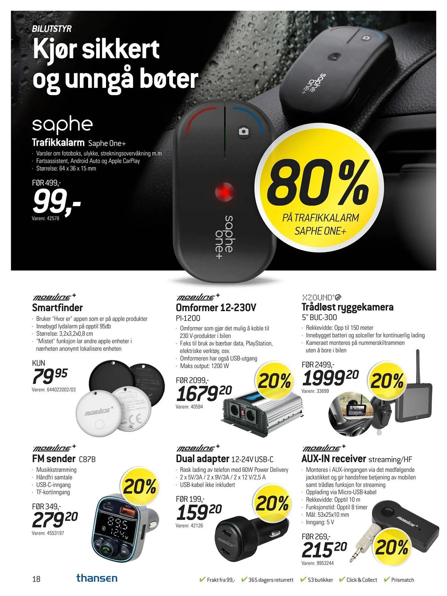 Thansen kundeavis fra 1. mars til 31. mars 2026 - kundeavisside 18