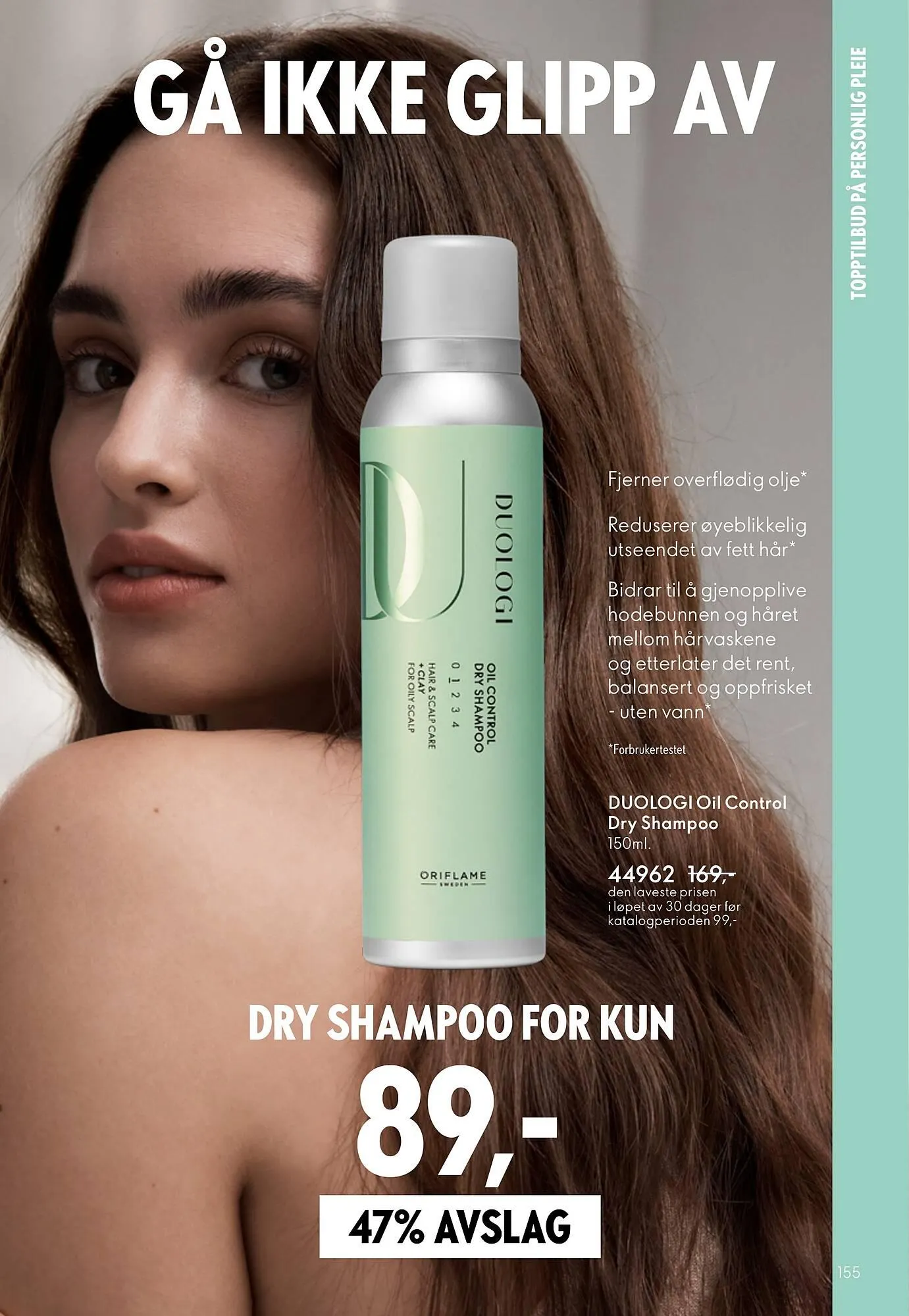 Oriflame katalog fra 11. mars til 31. mars 2026 - kundeavisside 155