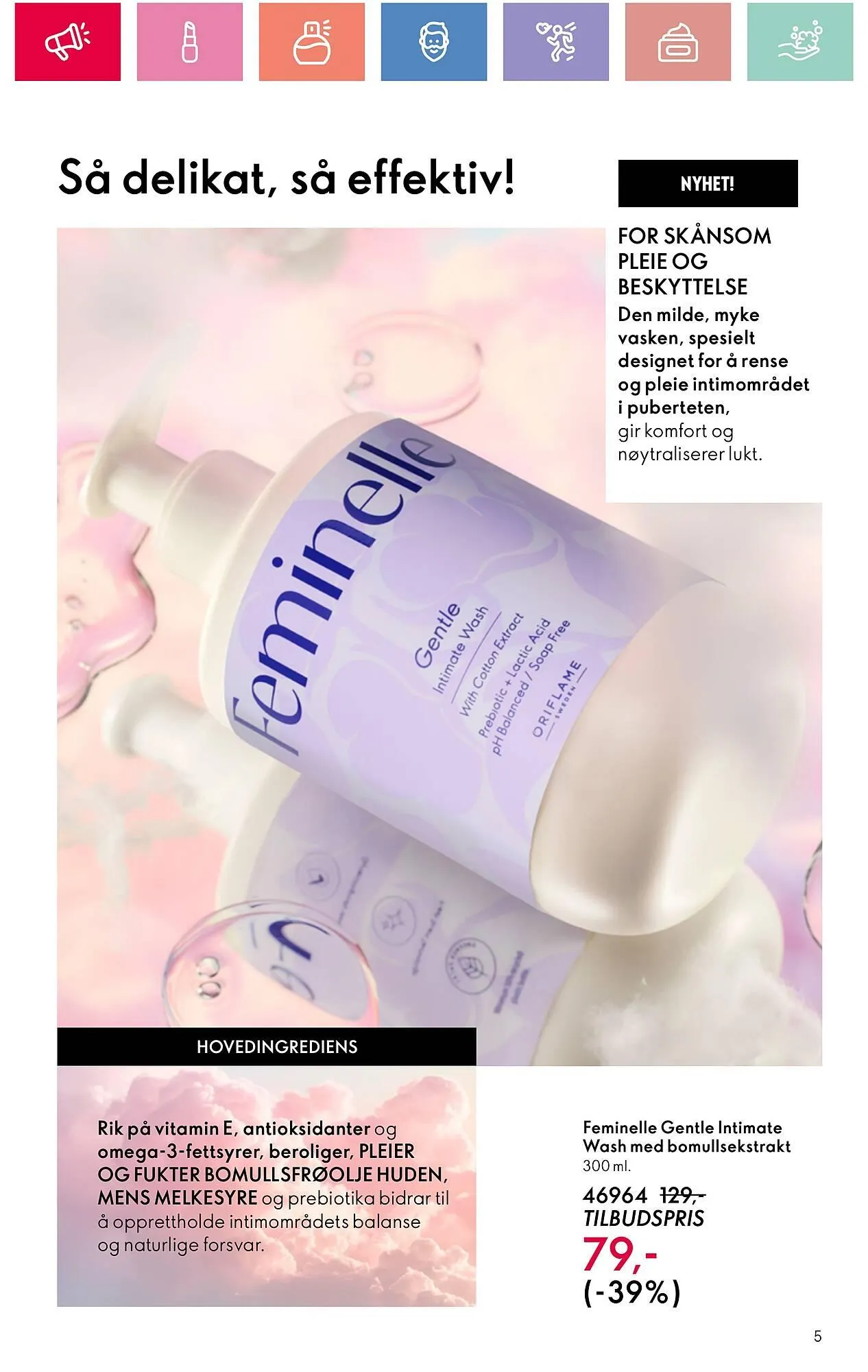 Oriflame Kundeavis fra 5. januar til 25. januar 2025 - kundeavisside 5