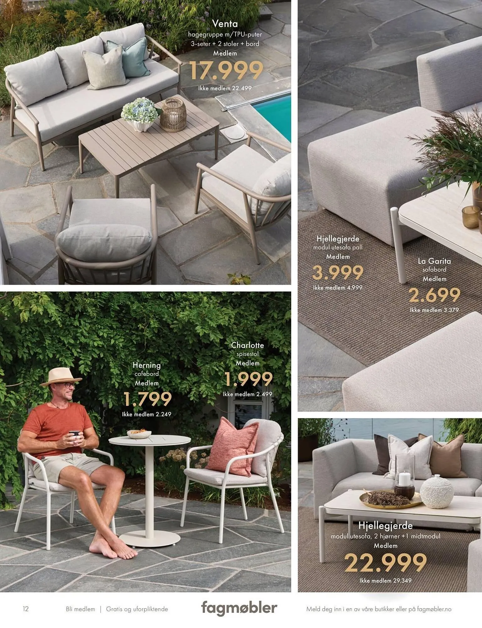 Fagmøbler kundeavis fra 1. mars til 14. mars 2026 - kundeavisside 12