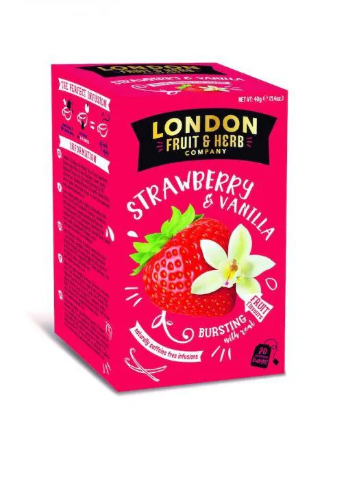London Fruit & Herb Tea Strawberry & Vanilla