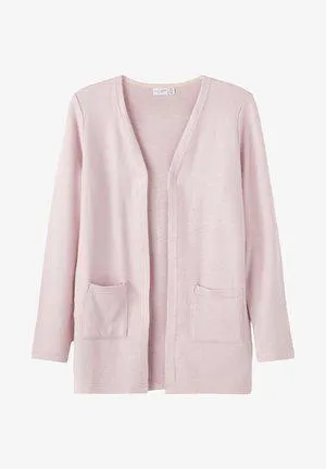 NKFVICTI LS CARD - Cardigan - burnished lilac