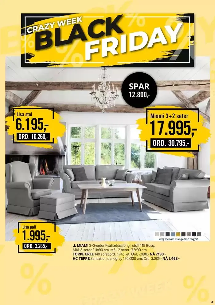 Black Friday fra 21. november til 3. desember 2024 - kundeavisside 3