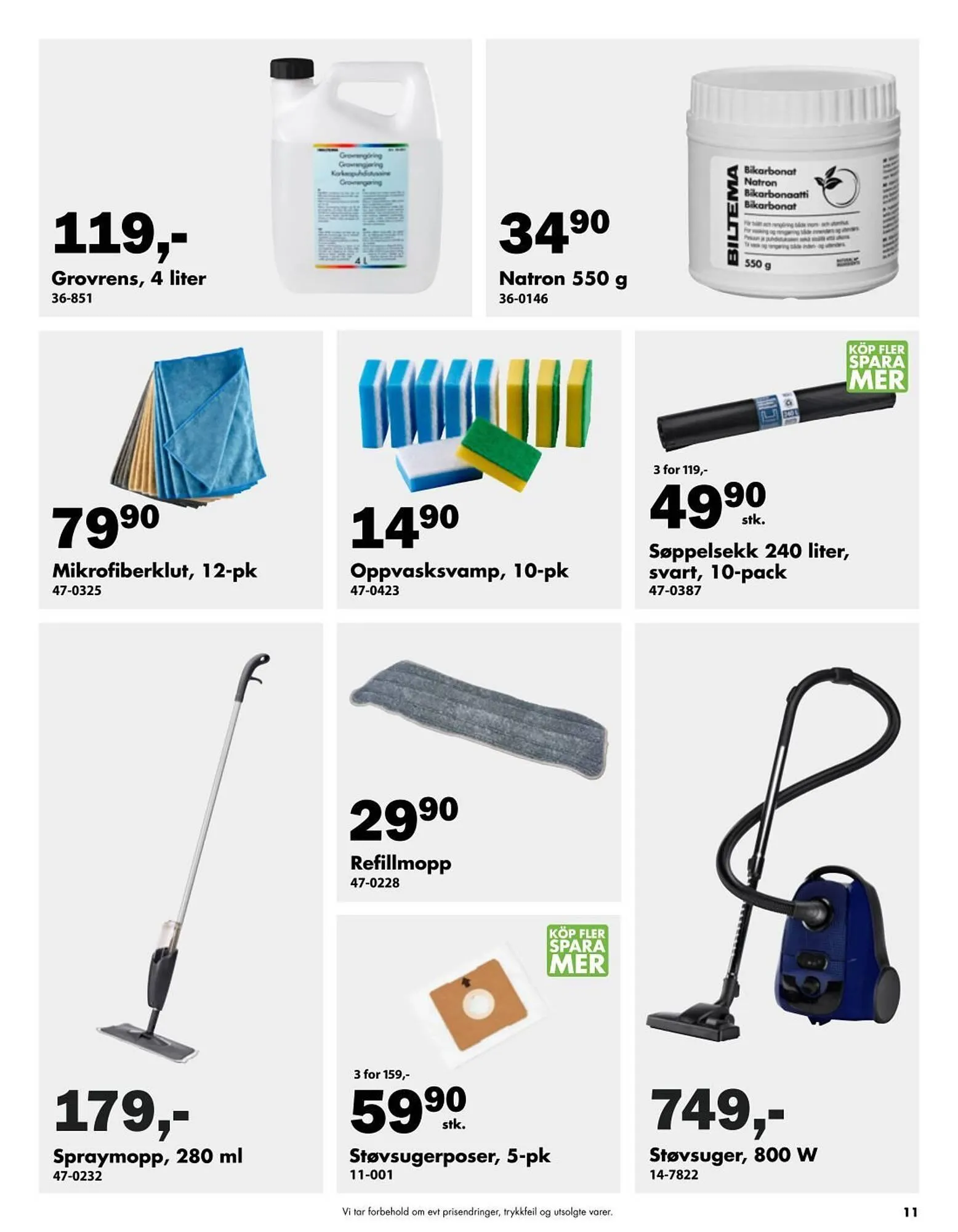 Biltema Kundeavis fra 19. februar til 23. mars 2025 - kundeavisside 11