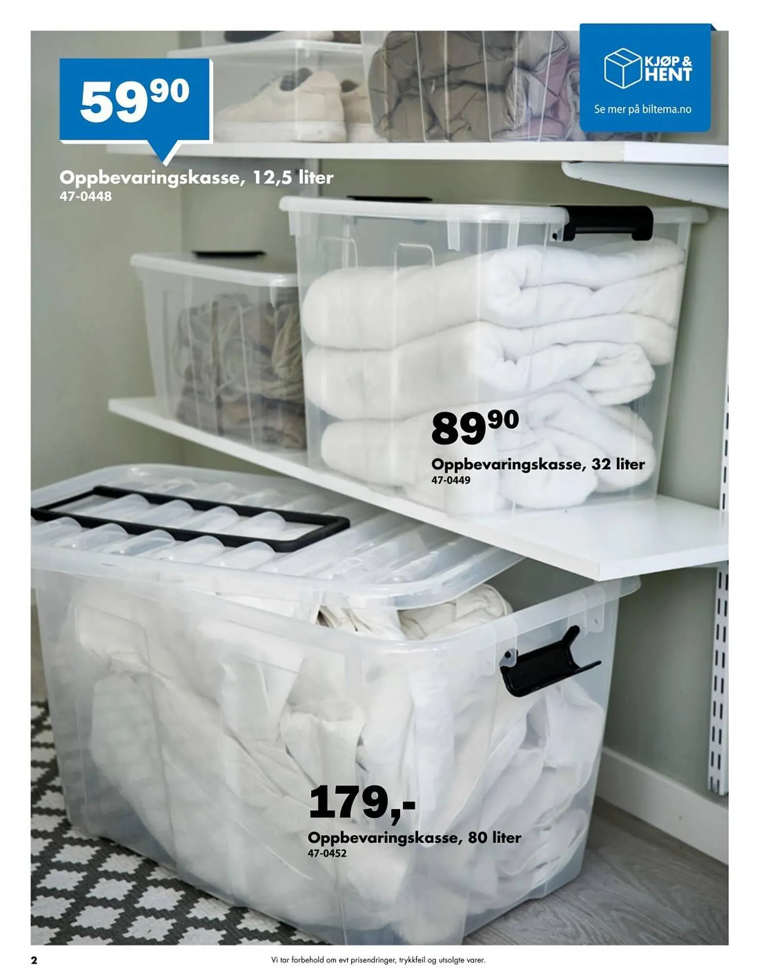 Biltema Kundeavis fra 19. februar til 23. mars 2025 - kundeavisside 2