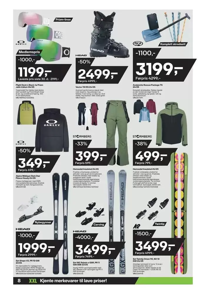 XXL Sport Kundeavis fra 25. november til 9. desember 2024 - kundeavisside 18