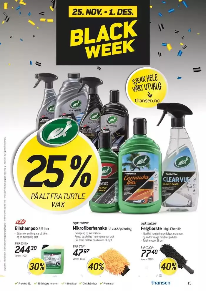 Aktuelle tilbud og kampanjer fra 25. november til 1. desember 2024 - kundeavisside 15