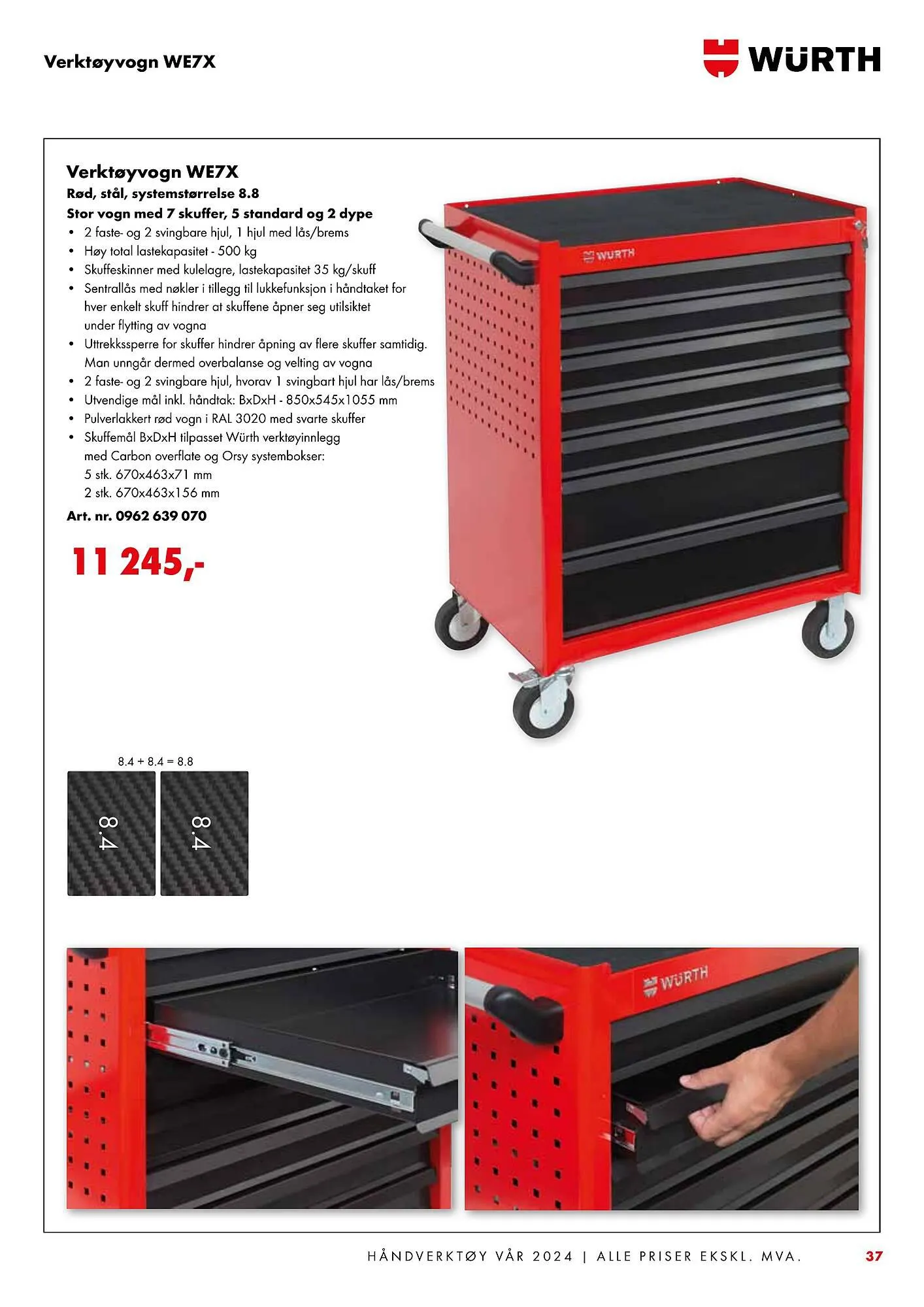 Würth Kundeavis fra 5. februar til 2. juni 2024 - kundeavisside 37