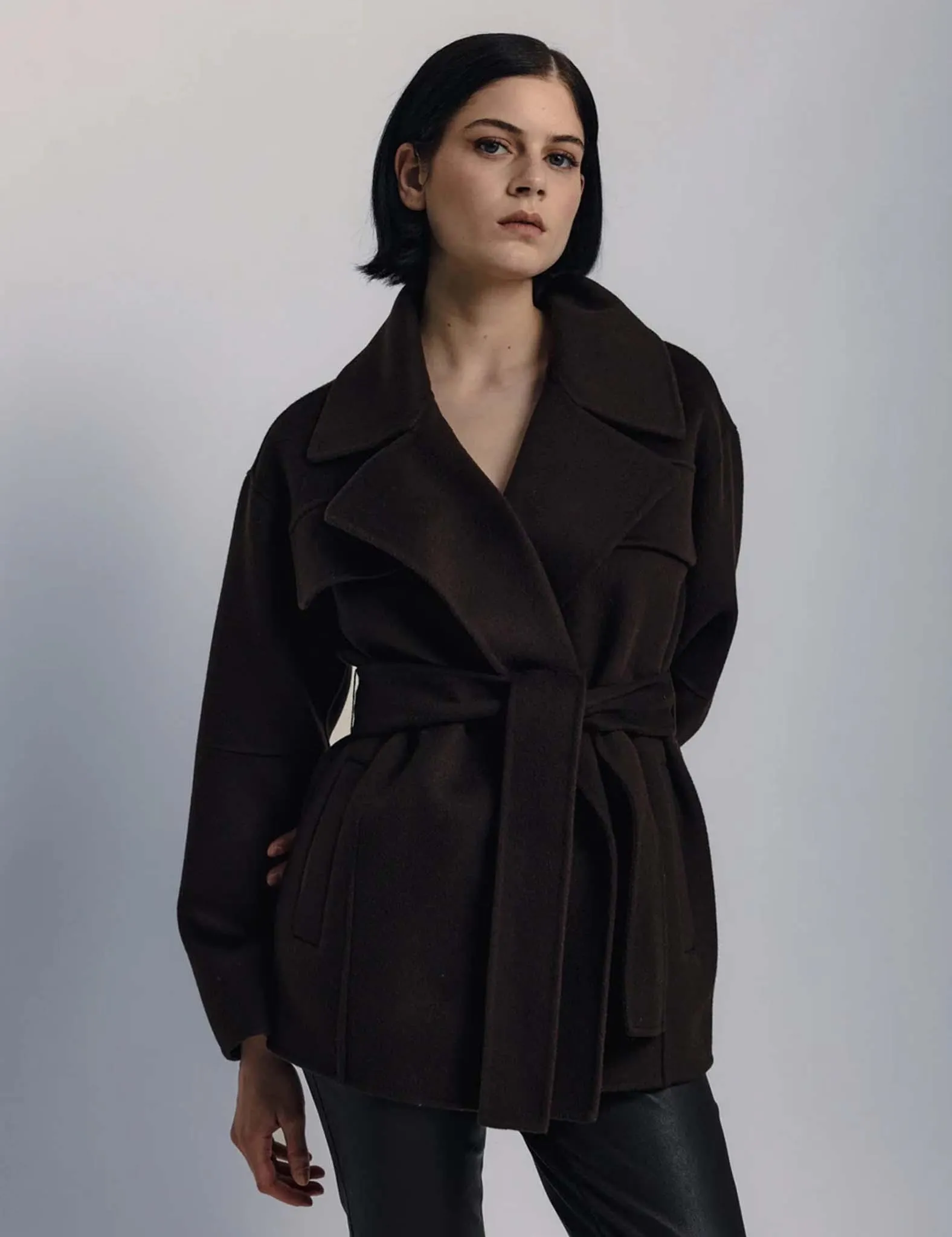 Seelia Wool Coat Mocha