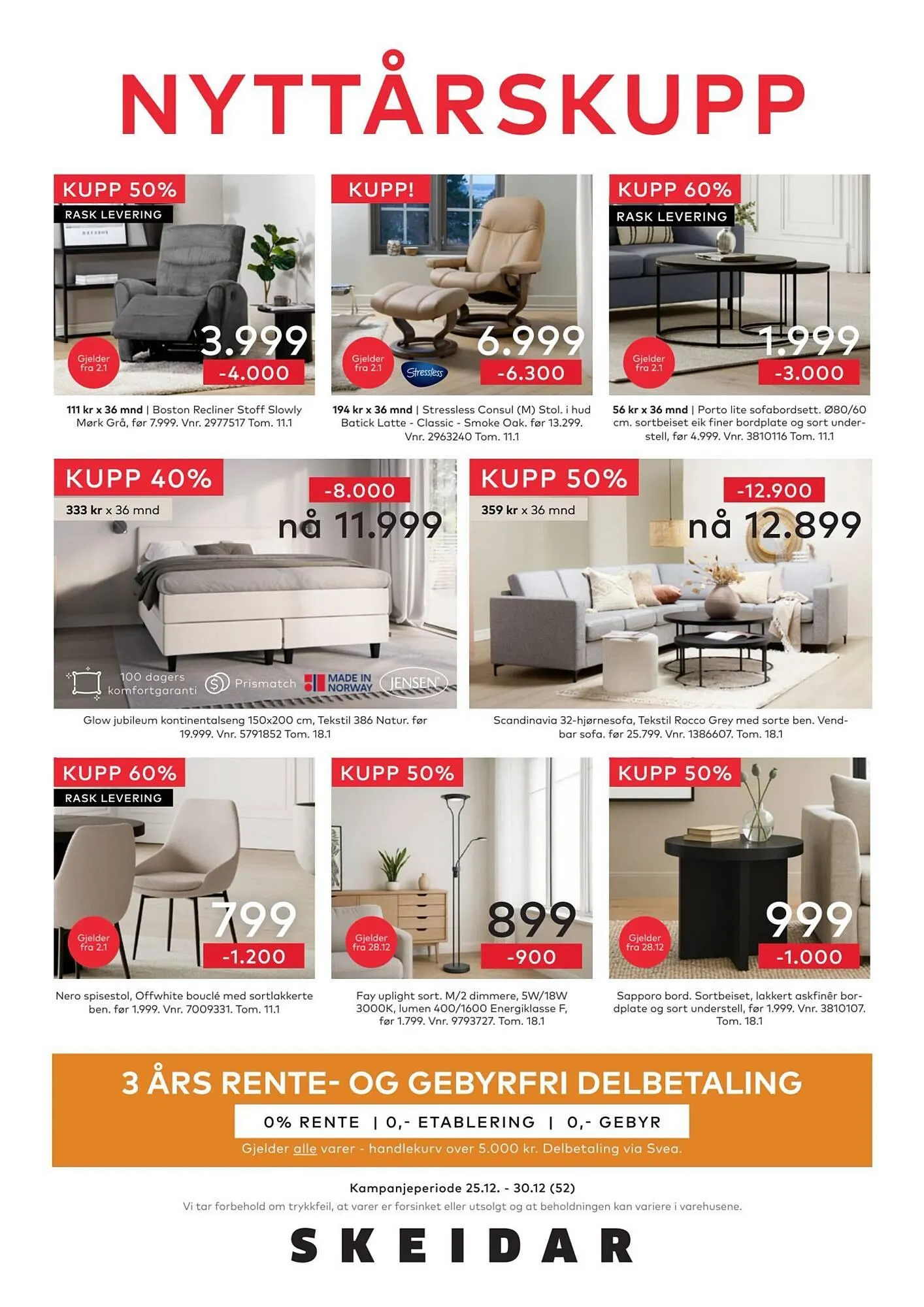 Skeidar kundeavis fra 25. desember til 31. desember 2025 - kundeavisside 18
