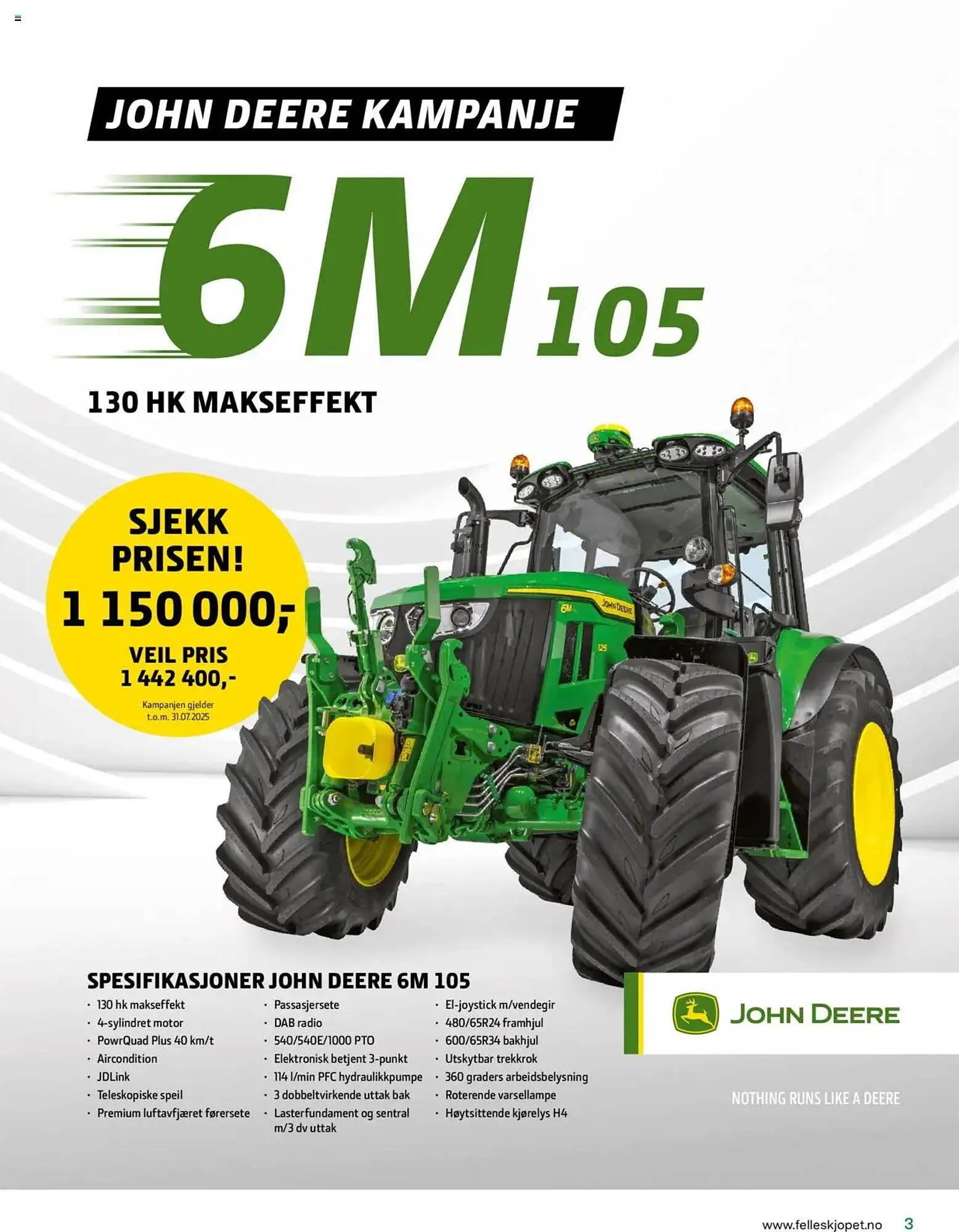 Felleskjøpet Kundeavis fra 9. mai til 31. desember 2025 - kundeavisside 3