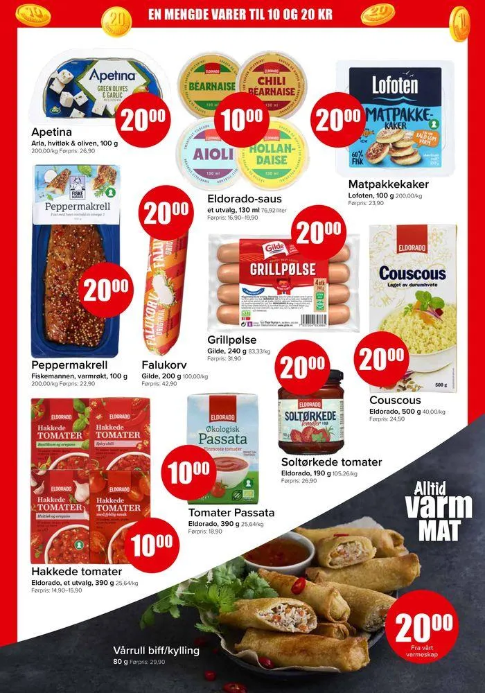 Spar Kundeavis Uke 38 fra 19. september til 3. oktober 2024 - kundeavisside 4