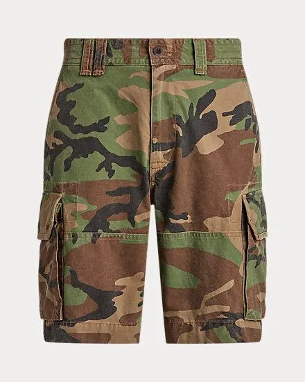 22.9-cm Classic Fit Camo Cargo Short