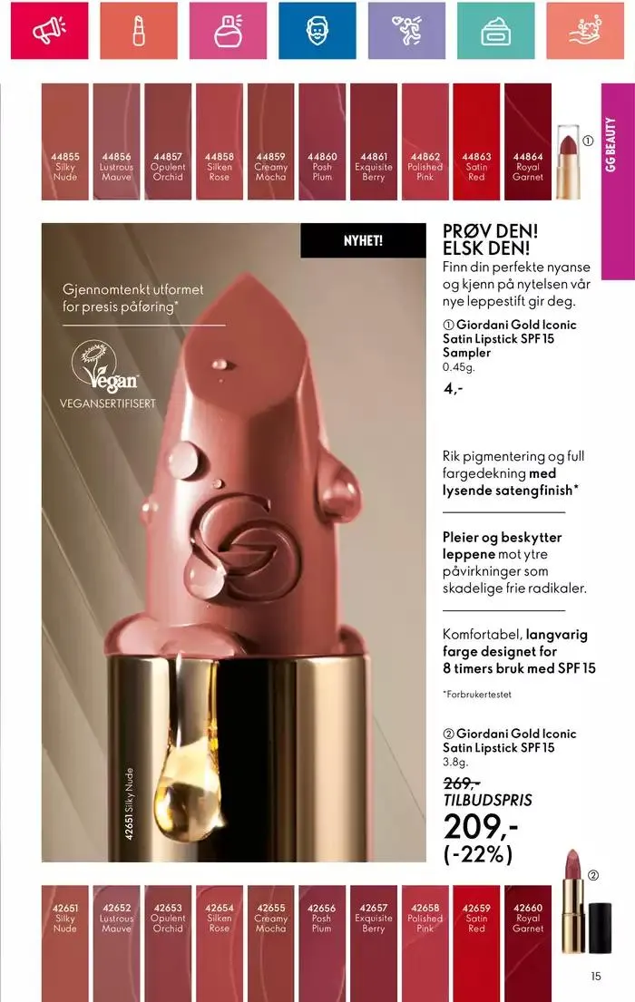 ORIFLAME Kundeavis fra 26. oktober til 9. november 2024 - kundeavisside 15