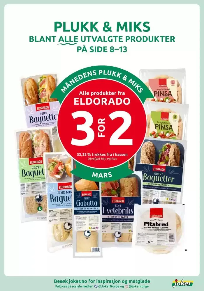 Joker Kundeavis fra 2. mars til 31. mars 2025 - kundeavisside 8