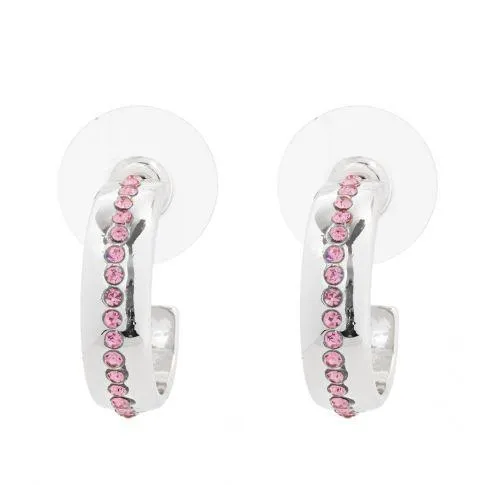 Ear 238 silver Lightpink